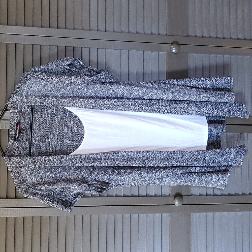 Pretty sweater with built in white top